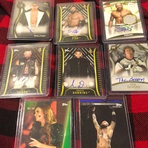 NXT lot of Autos & Relics & Numbered# RC Cards